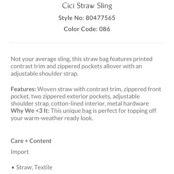 Free People Cici Straw Sling - Picture 5 of 5